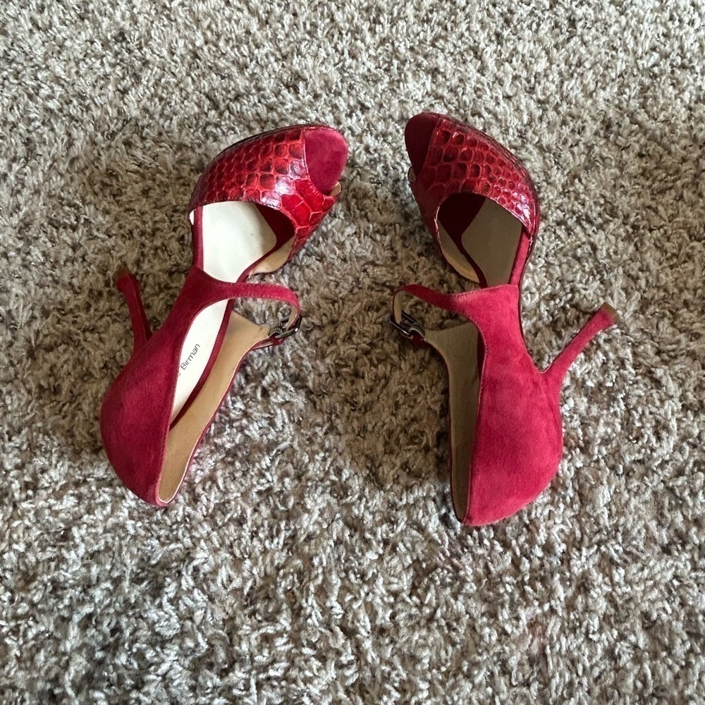 Alexandre Birman Suede And Python Leather Ankle S… - image 6